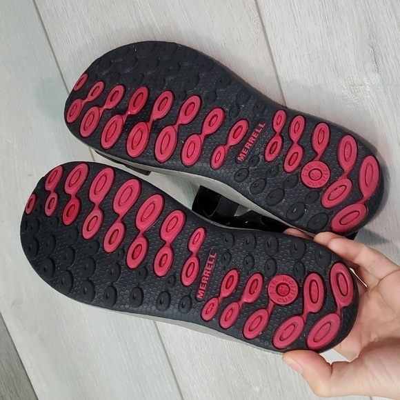 Merrell Woman Cedrus Comfort Outdoor Hook&loop Sandals Flats shoes sz 6 - Picture 10 of 11